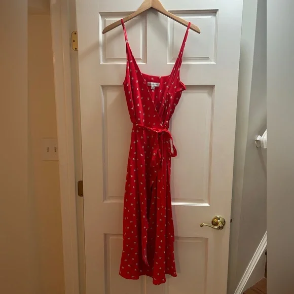 Amour Vert Varden Silk Wrap Dress - Picture 3 of 4